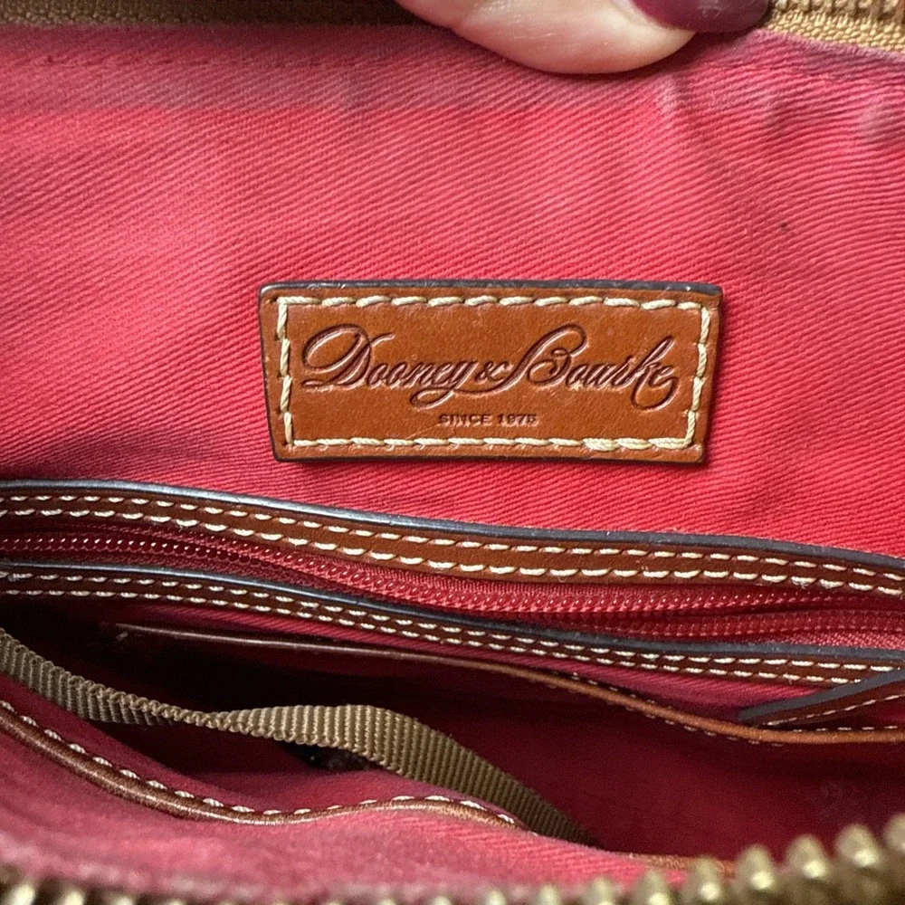 Dooney & Bourke Pebble Grain Crossbody Shoulder bag‎ Navy blue - Picture 9 of 10